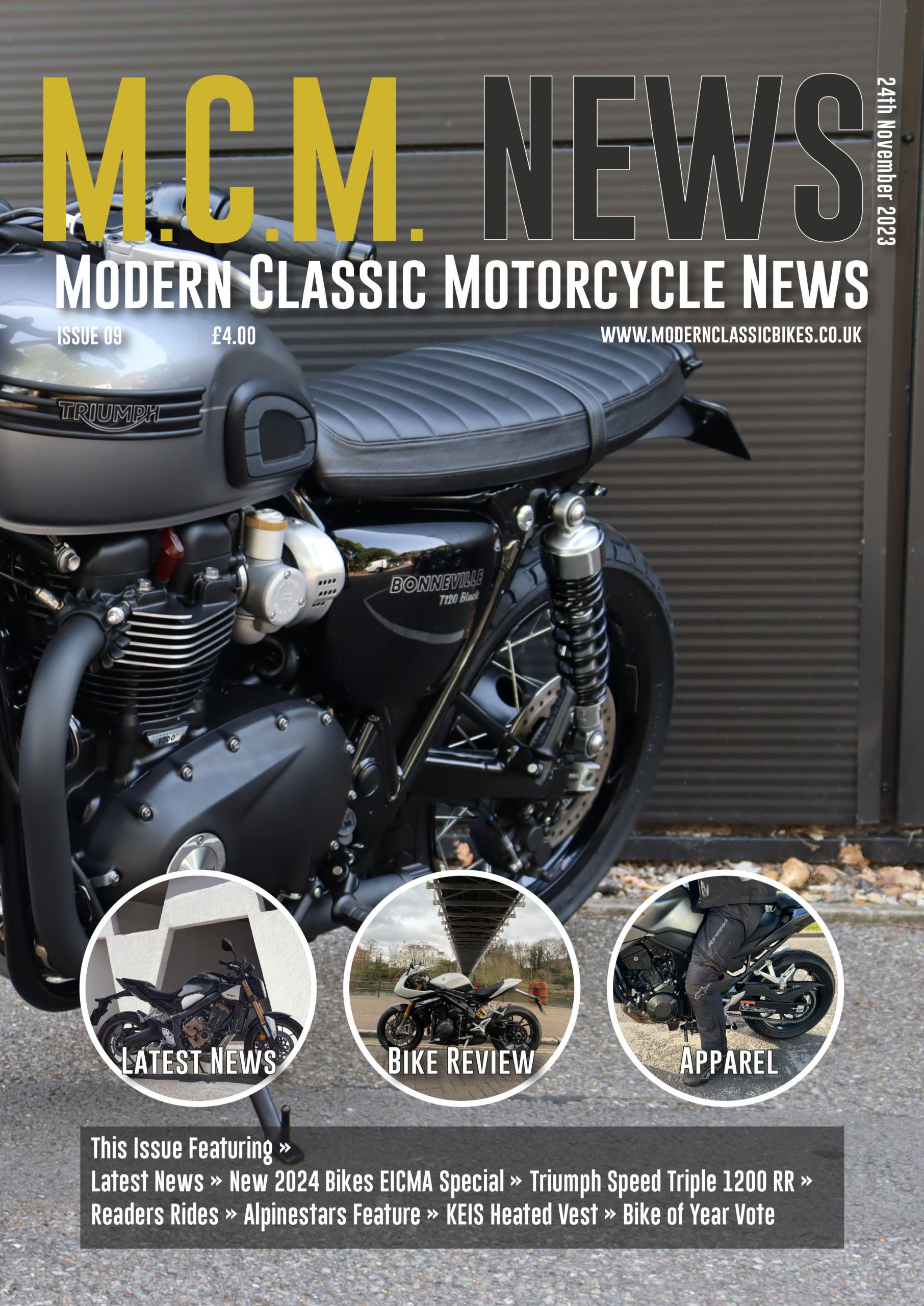 Pre-order Issue 9 - Modern Classic Motorcycle News