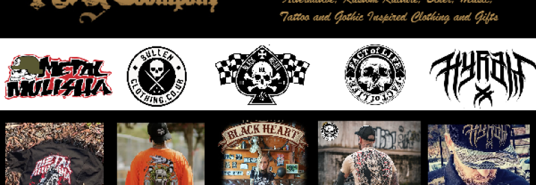 Rage Clothing Company (Alternative, Kustom Kulture, Biker, Music, Tattoo and Gothic inspired clothing, and gifts )