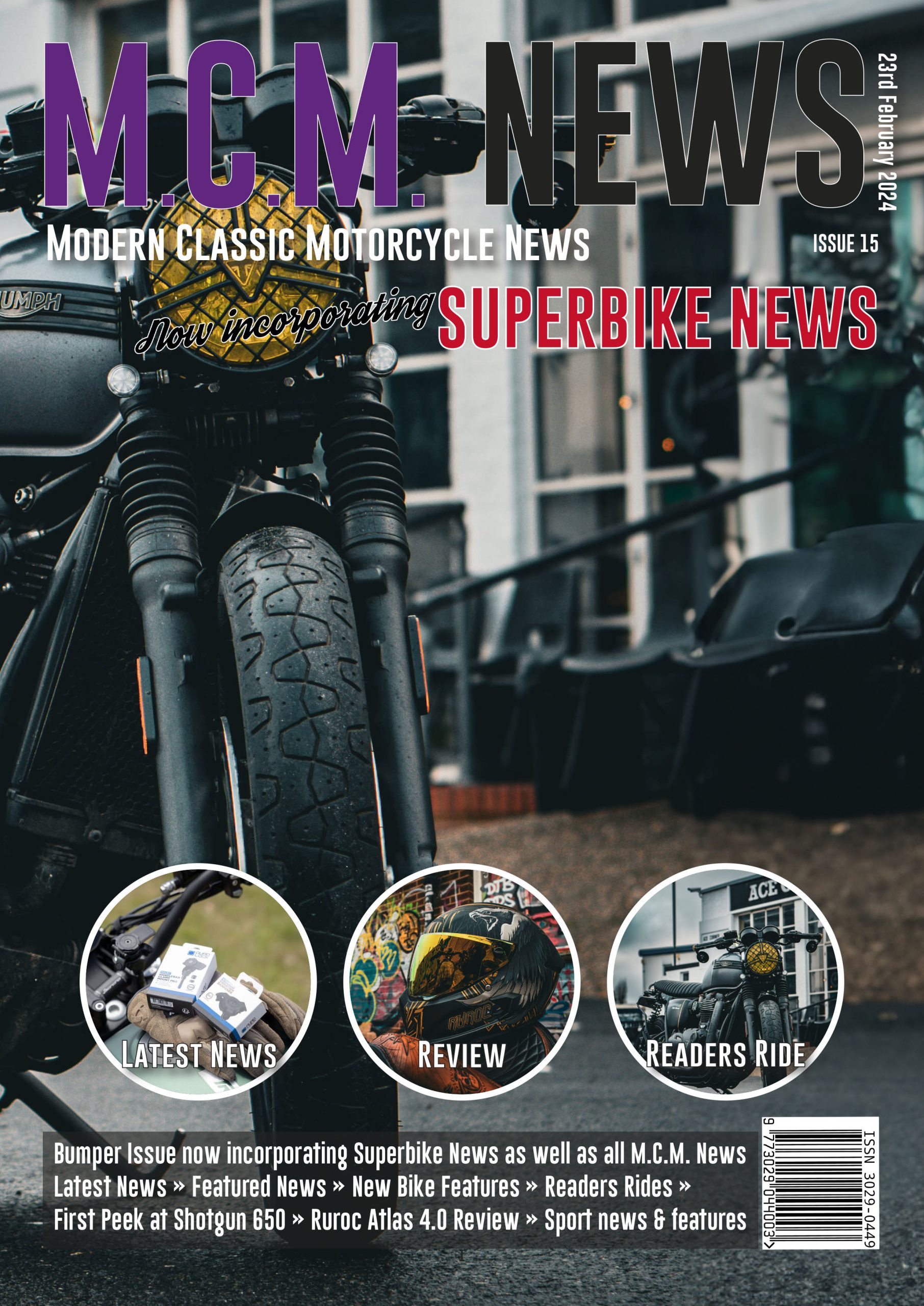 Just Dropped Issue 15 - Modern Classic Motorcycle News